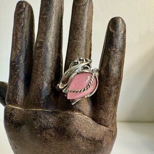 Carolyn Pollack Sterling Silver Tulip Ring- size 10.5